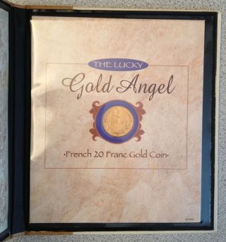 The Lucky Angel French 20 Franc Gold Coin With photo