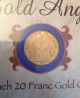 The Lucky Angel French 20 Franc Gold Coin With Gold photo 2