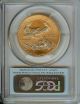2012 W $50 Burnished Gold Eagle 1 Oz.  Pcgs Ms70 First Strike King Of The Eagles Gold photo 1