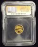 2007 - W American Gold Eagle 1/10 Oz $5 First Day Of Issue Icg Pr70 Dcam Gold photo 2
