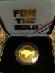 Northwest Doritos Uncirculated 1 Troy Ounce.  999 Fine Gold Coin In Case Gold photo 5