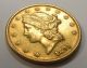 1891 - S Gold U.  S.  $20 Double Eagle Liberty Head,  Type 3 - Twenty Dollars Gold photo 4