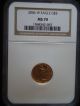 2006 W Eagle G $5 Ngc Ms70 Gold Bullion American Coin Gold photo 5