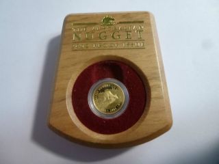 2002 1/10 Oz Australian Proof Gold Nugget Coin photo