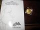 2008 - W $5 American Buffalo 1/10 Oz Gold Uncirculated Coin,  With Proof Box & Gold photo 2