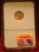 2002 $5 1/10 Oz American Gold Eagle Ngc Ms 70 Perfect Grade Gold photo 2