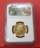 2011 Isle Of Man Gold 1/2 Noble Ngc Pf - 70 Ultra Cameo 255 Of Only 1000 Coins: World photo 5