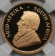 2001 South Africa 1/4 Oz Gold Krugerrand Pf 69 Ultra Cameo Ngc Gold photo 2