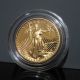 1988 - P American Eagle Liberty $10 Us 1/4 Oz Proof Gold Coin,  Box Gold photo 3