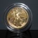 1988 - P American Eagle Liberty $10 Us 1/4 Oz Proof Gold Coin,  Box Gold photo 4