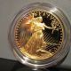 1987 - P American Eagle Liberty $25 Us 1/2 Oz Proof Gold Coin Box, Gold photo 3