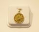 1987 1/10 Ounce Gold Eagle $5 Gold Coin In 14k Solid Yellow Gold Rope Bezel Gold photo 1