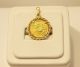 1987 1/10 Ounce Gold Eagle $5 Gold Coin In 14k Solid Yellow Gold Rope Bezel Gold photo 7