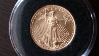 1998 $5 1/10oz Gold American Eagle Gold Bullion Coin Uncirculated photo