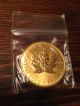 2008 Canadian Gold Maple Leaf Coin 1 Oz.  9999 Pure Fine Gold Gold photo 1