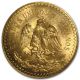 1927 Mexico 50 Pesos Gold Coin - Ms - 63,  Pcgs - Secure Plus - Sku 82896 Gold photo 2