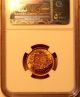 1913 $5 Bank Of Canada Gold Coin Ngc Ms 63 & Gold photo 1