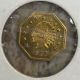 1852 California Gold Coin Half Dollar Fractional Token - Octagonal Gold photo 1
