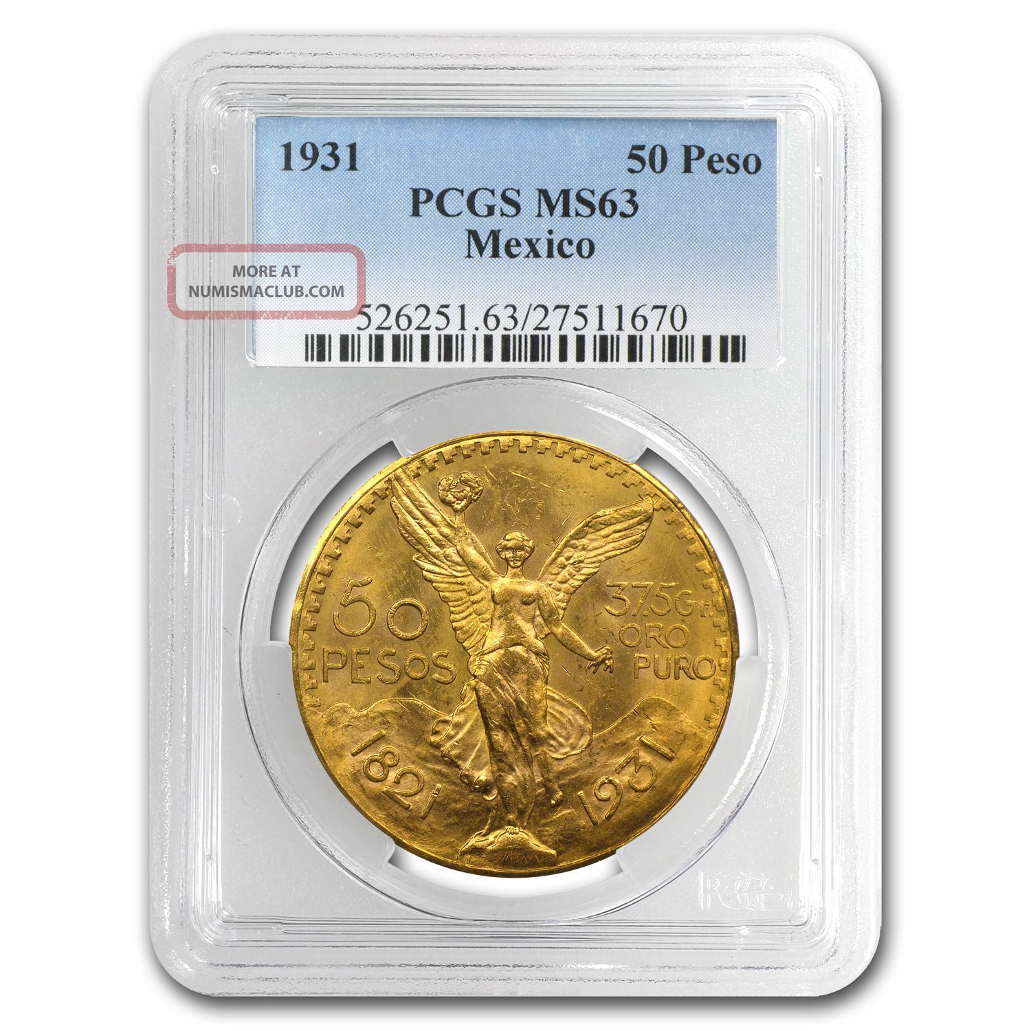 1931 Mexico 50 Pesos Gold Coin Ms 63 Pcgs Sku 76655 1931-mexico-50-pesos-gold-coin-ms-63-pcgs-sku-76655