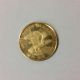 1776 - 1976 George Washington,  First President, .  500 Fine Gold,  2.  45 G,  12 K Gold photo 1