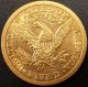 1893 Cc Liberty Head Five Dollar Gold Piece Au Details ($5.  00) (half Eagle) Gold (Pre-1933) photo 2
