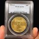 1911 - S St.  Gaudens Twenty Dollar Gold Coin Graded / Certified Pcgs Au50 Gold photo 2