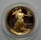 1987 - P Proof $25 Gold American Eagle 1/2 Fine Troy Oz Bullion W/box & Gold photo 2