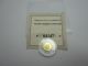 John F Kennedy (worlds Smallest Gold Coin).  73 Grams Gold Gold photo 1