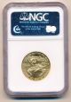1986 $25 American Gold Eagle Ngc Ms 69 First Year Of Issue Label Gold photo 1