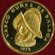 1975 Republic Of Panama 100 Balboa Proof.  900 Gold,  8.  16g.  2361 Oz Agw Coin A Gold photo 1