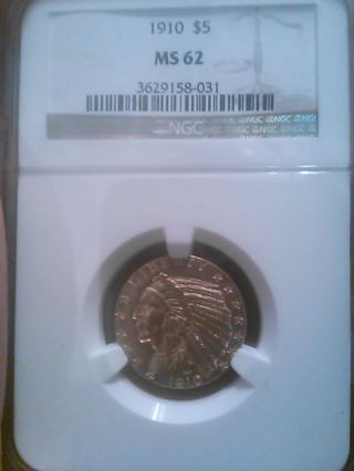 Gold Coin Indian Head $5 Gold Coin photo