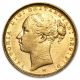 Australian Gold Sovereign - Young Victoria - Random Year - Almost Uncirculated Gold photo 1