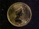 Canada Gold Maple Leaf $10 1/4 Oz Bu Sharp Coin 9999 Bullion Gold photo 1