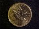 Canada Gold Maple Leaf $10 1/4 Oz Bu Sharp Coin 9999 Bullion Gold photo 2