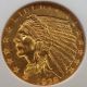 1928 Indian Head $2.  50 Gold Piece Certified Ms 62 By Ngc (two And One Half) Gold (Pre-1933) photo 2