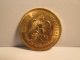 1955 Cinco Pesos Mexican Gold Coin Gold photo 1
