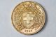 1927 B Swiss Helvetia 20 Franc Gold Coin Gold photo 1