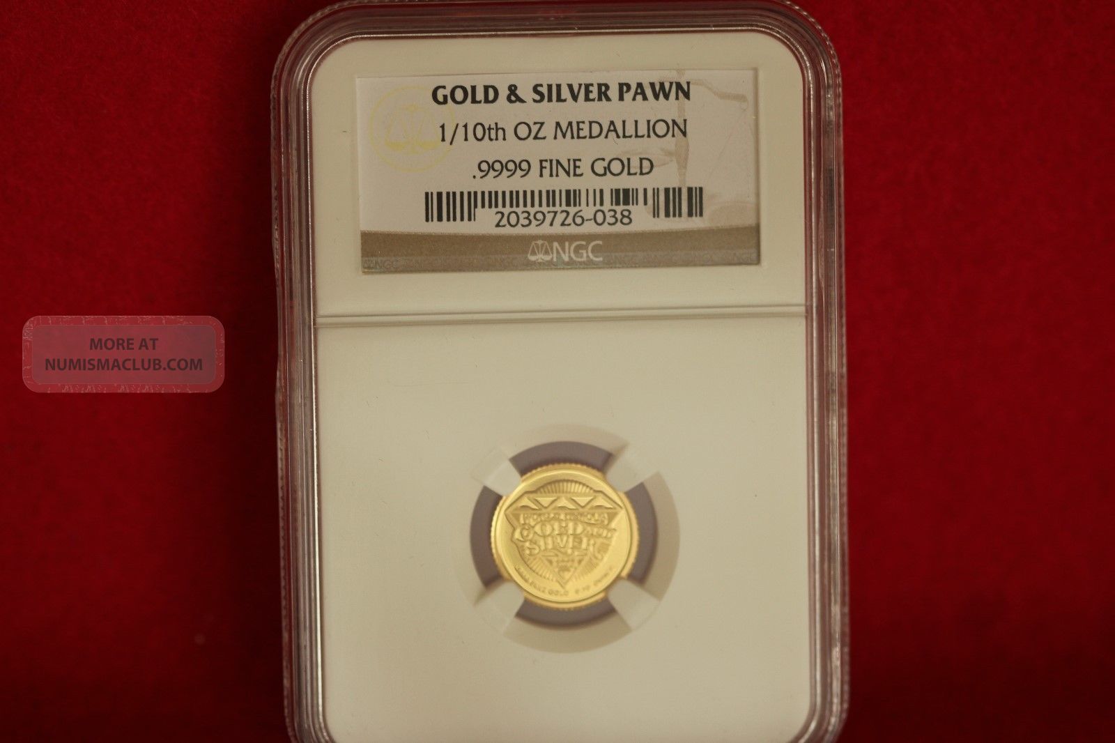 1 10th Oz 9999 Fine Gold Coin pawn Stars 1 10th Oz 9999 Fine Gold Coin pawn Stars