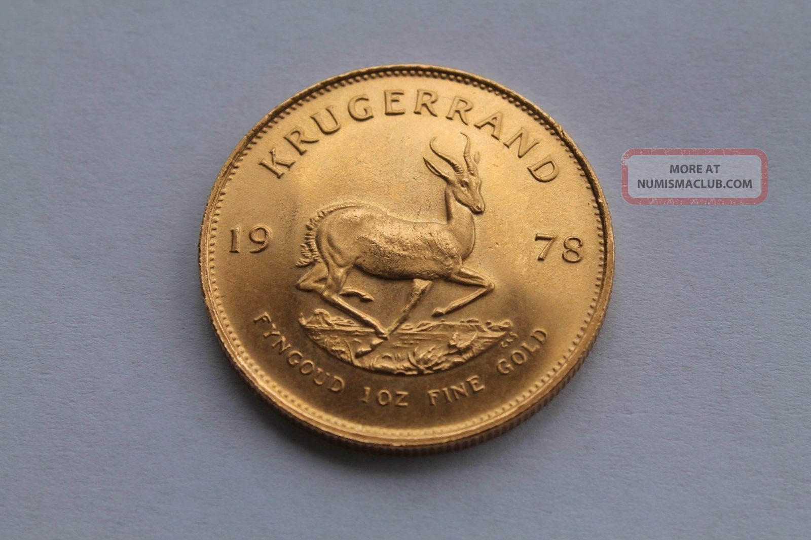 1978 One Ounce Gold South African Krugerrand Coin 1 Ounce Gold Coin 1978-one-ounce-gold-south-african-krugerrand-coin-1-ounce-gold-coin