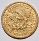 1851 - P $5.  00 Liberty Head Half Eagle Gold Coin Raw,  & Silver Gold (Pre-1933) photo 1
