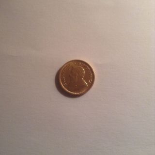 1984 1/10 Oz Gold South African Krugerrand Coin photo