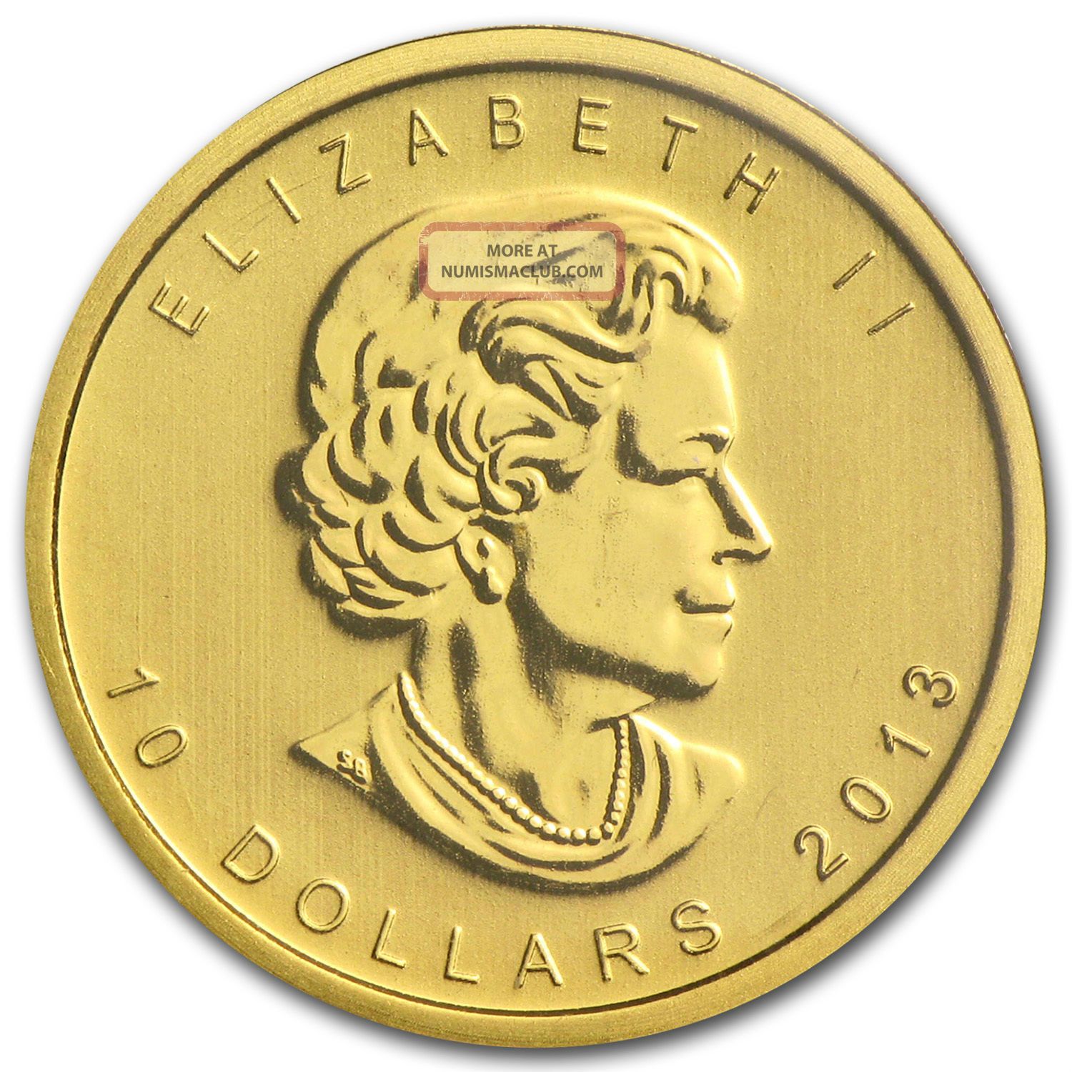 2013-1-4-oz-gold-canada-10-dollar-polar-bear-rare-canadian-coin-lot8a