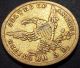 1838 Classic Head Five Dollar Gold Piece (half Eagle,  Five Dollars) Gold (Pre-1933) photo 5