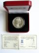 1992 Isle Of Man 1 Crown Proof Silver Siamese Cat Coin W/ Box & UK (Great Britain) photo 1