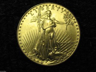 1986 $50 1 Oz Gold Eagle - Great Investment Piece In Gold - photo