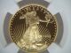 1996 - W Ngc Pf70 Proof Gold Eagle - Quarter Ounce Gold (1/4 Ozt) - $10 Ucam 009 Gold photo 2