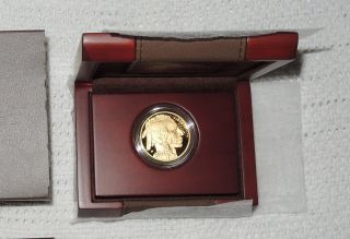 2012 - W $50.  999 Proof Gold Buffalo 1oz,  Govt Box And photo