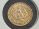1945 Dos Pesos 22k Solid Gold Coin Gold photo 1