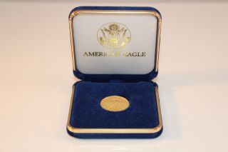 1993 American Gold Eagle 1/4 Oz Bright Coin photo