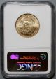 2006 - W $25 1/2oz Gold American Eagle Ngc Ms69 Burnished Die Gold photo 3